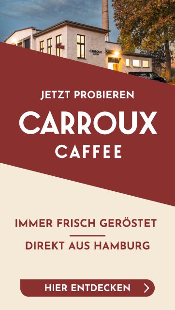 Carroux Espresso mega frisch aus Hamburg
