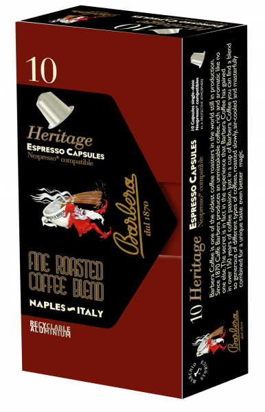 Barbera Heritage Nespresso®* kompatible Kapseln