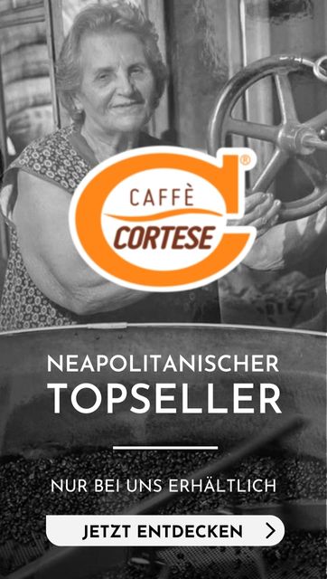 Espresso aus Süditalien - Neapel Caffe Cortese