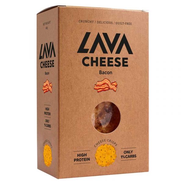 Lava Cheese Crisps Bacon